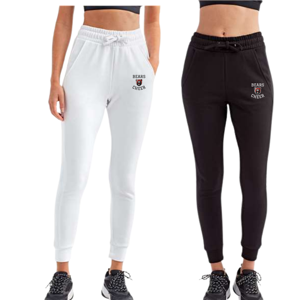 Bears Cheer Womens Fitted Joggers