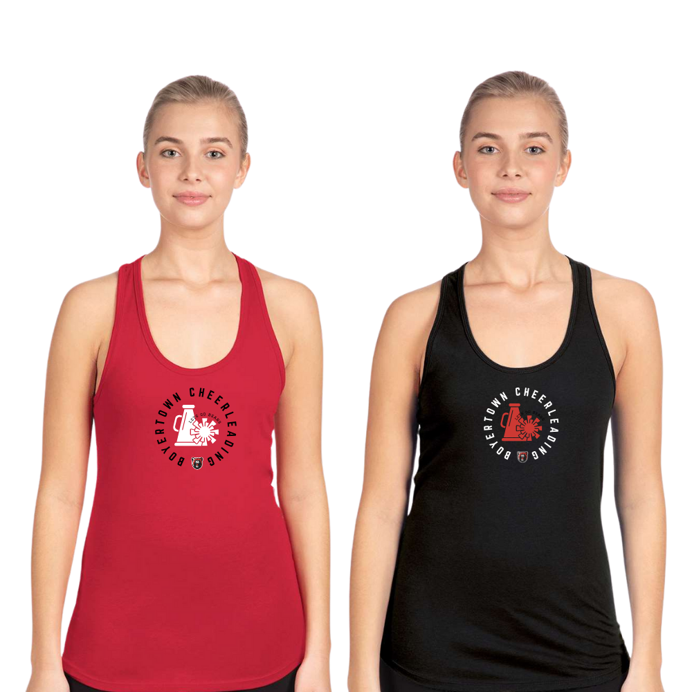 Bears Cheer Ideal Racerback Tank