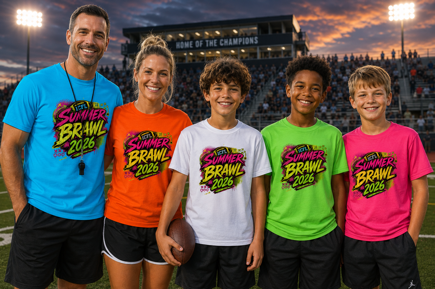ICFL Summer Brawl 2026 Tee