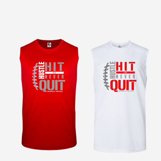CYFO Sleeveless Training Tee Never Quit