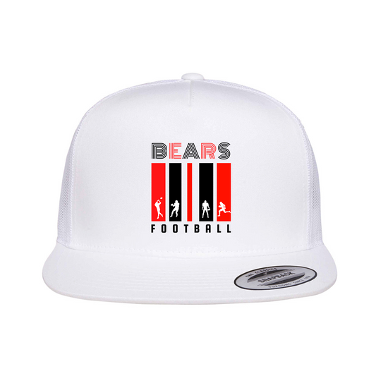 Bears Football Arcade White Trucker Hat