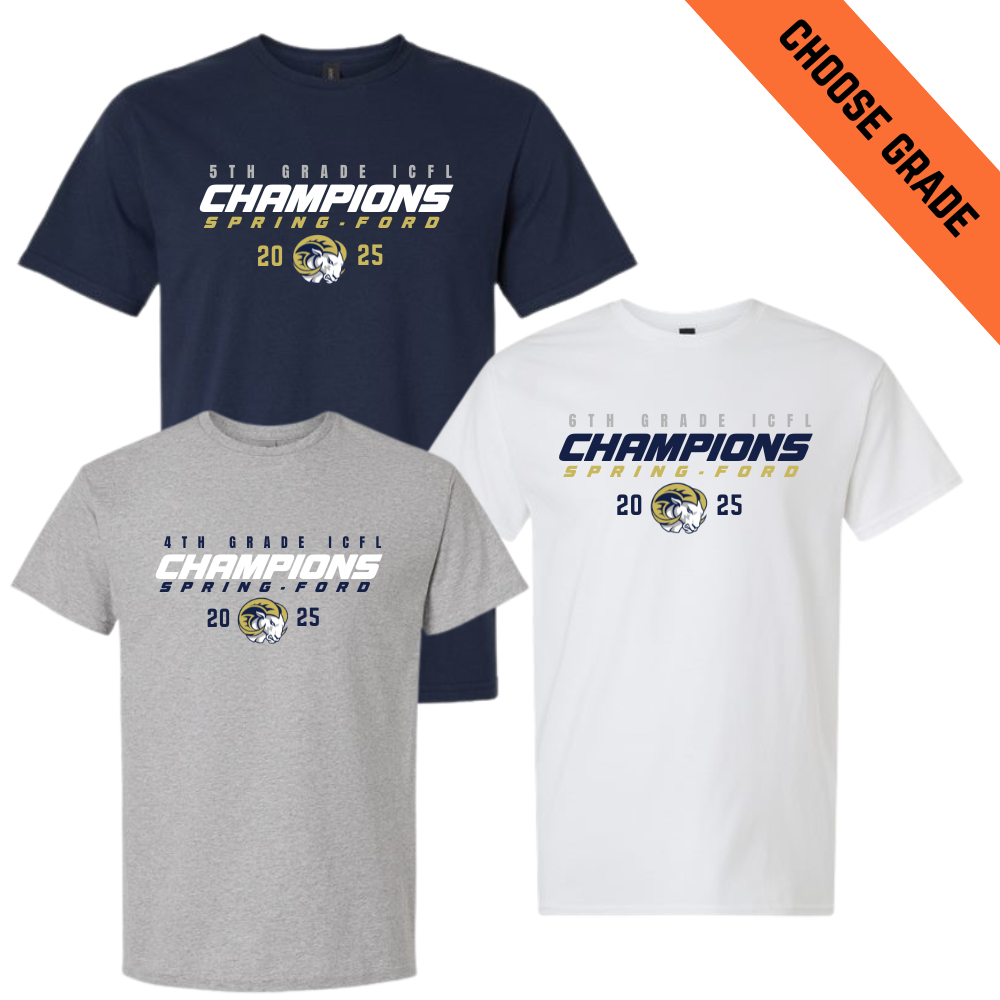 SF Football Champions Tee ( 4th-6th)
