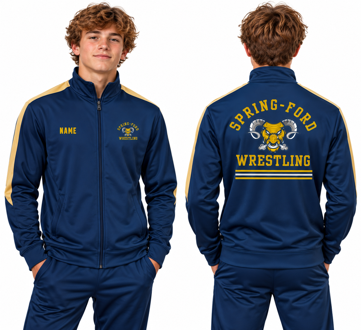SF Youth Wrestling Warmup Jacket