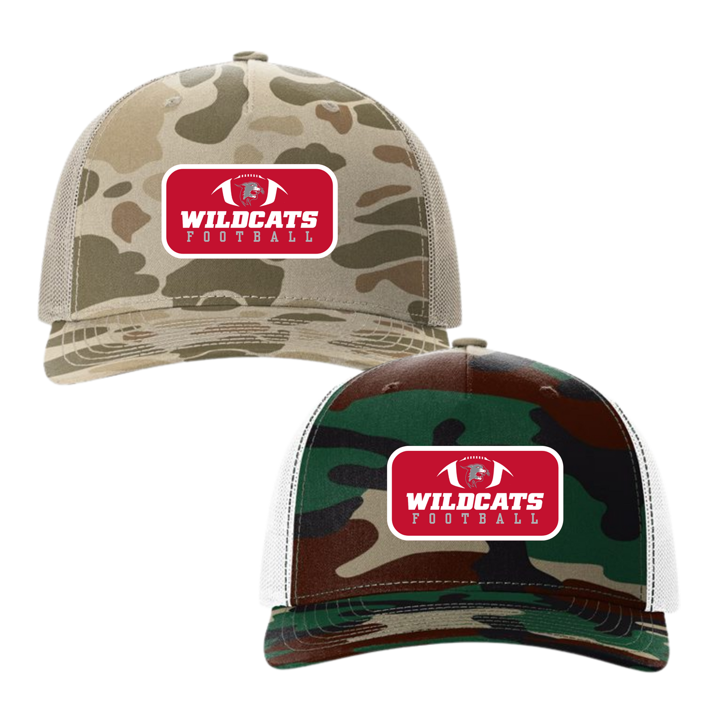 OJR Football Camo Patch Trucker