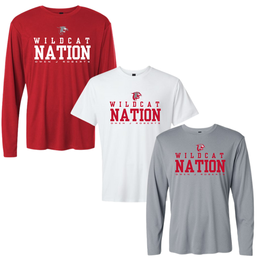 OJR Football Dri Fit Apparel - Wildcat Nation