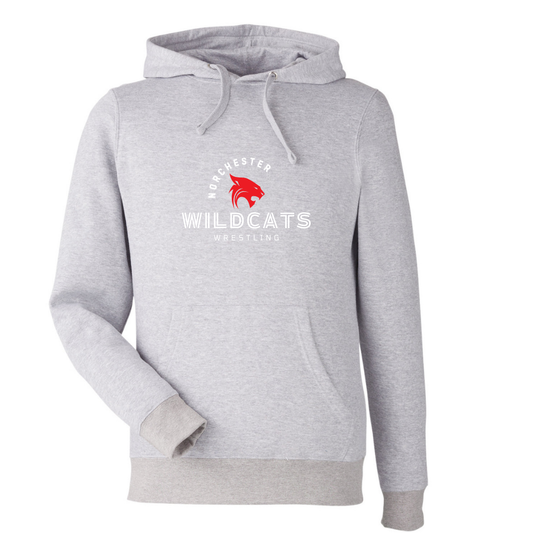 Norchester Wrestling Icon Unisex Grey Hoodie