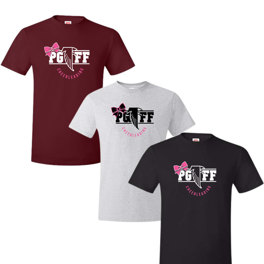 PGFF Cheer Unisex Tee - Bow