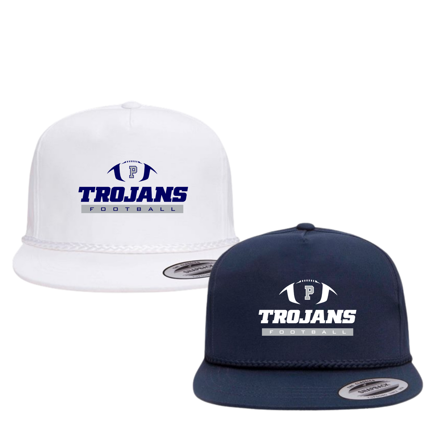 Pottstown Trojans Football Golf Rope Snapback