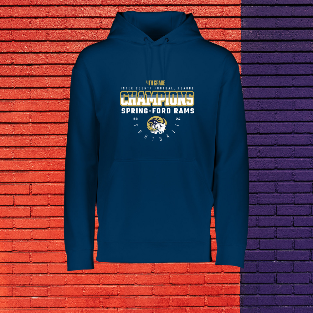 Spring-Ford ICFL Champs Unisex Adult Hoodie
