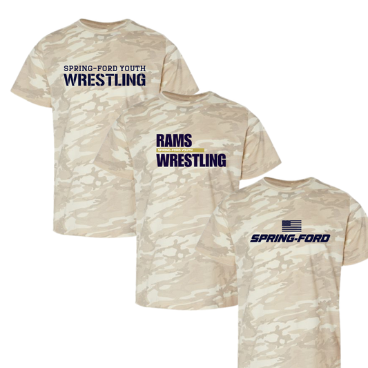 SF Wrestling Camo Unisex Tee