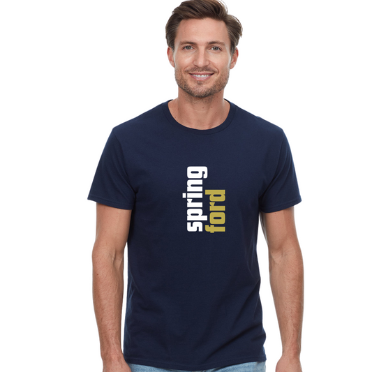 Spring-Ford Wrestling Neutral Unisex Navy Tee
