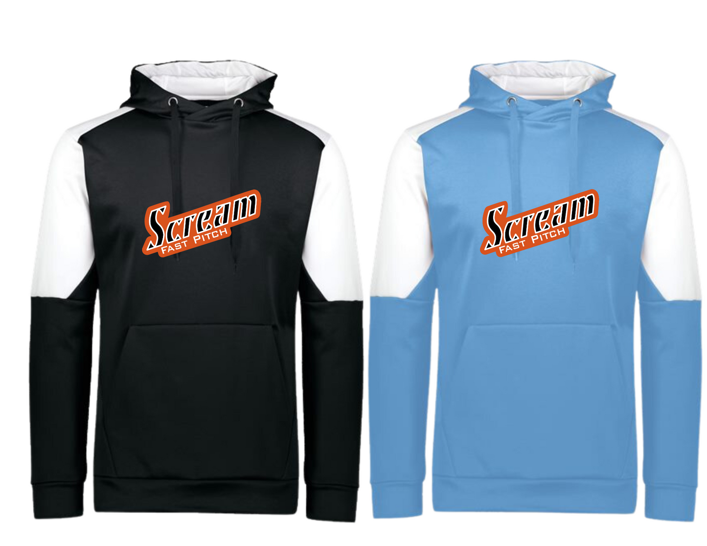 Scream Team Blue Chip Contrast Hoodie