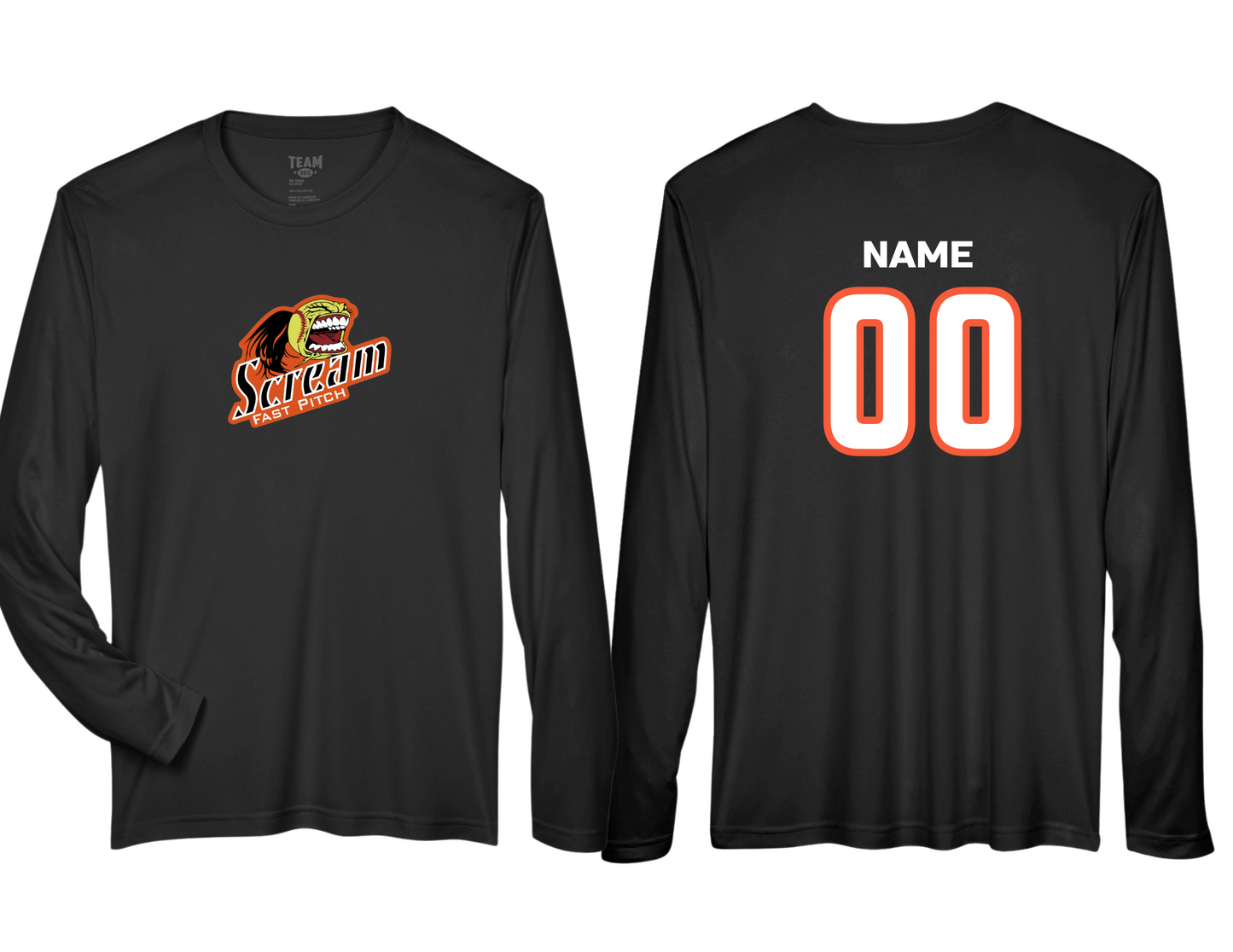 Scream OG Custom Name & Number Performance Tee