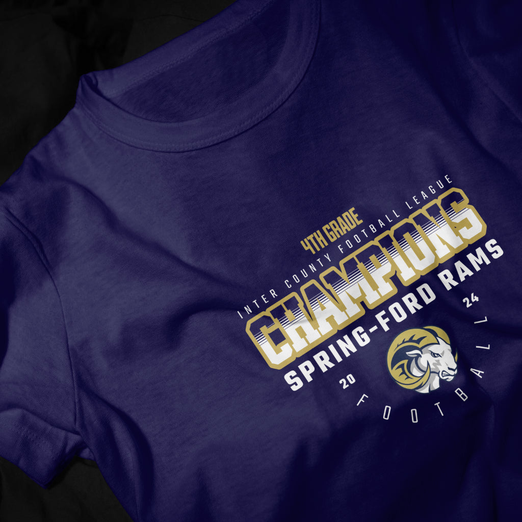 Spring-Ford ICFL Champs Dri Fit Performance Tee