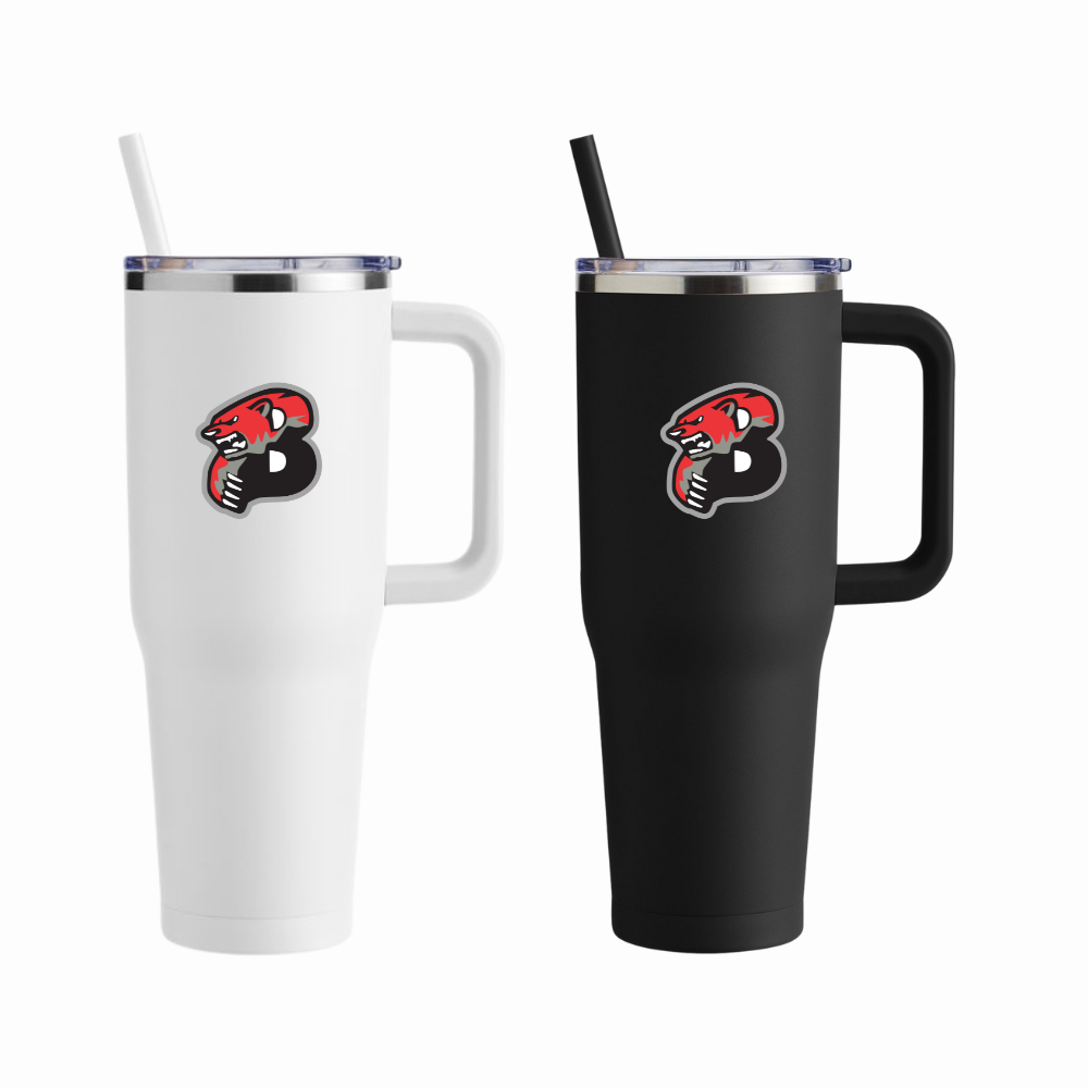 Boyertown Travel Baseball Bleacher Tumbler 40 OZ