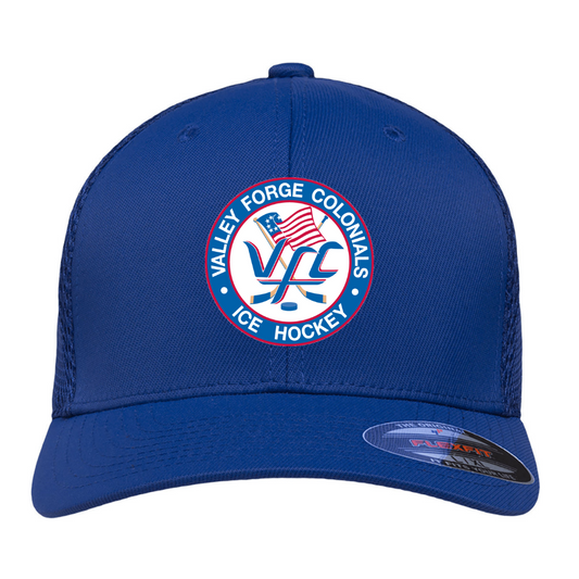 Colonials OF Logo Flex Fit Royal Blue Hat