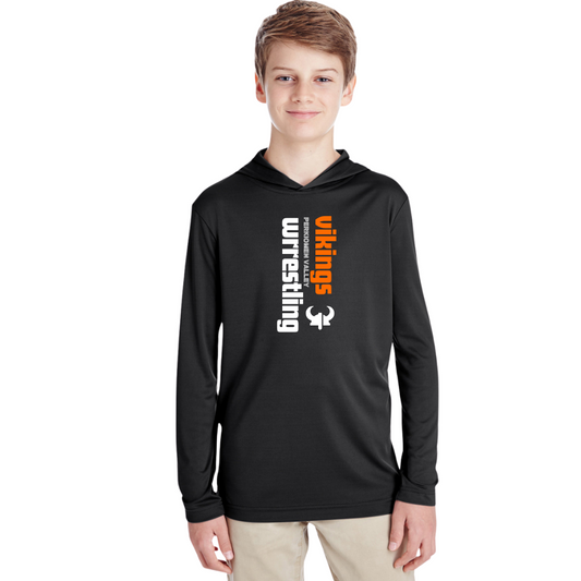 PV Wrestling Hooded LS Performance Tee