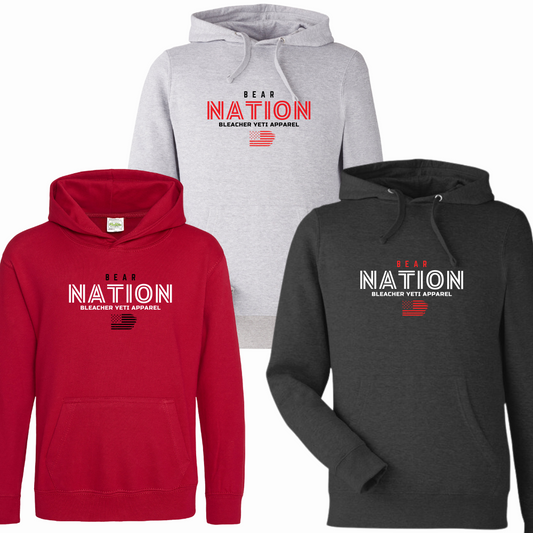 Bears Wrestling Bear Nation 2.0 Hoodie