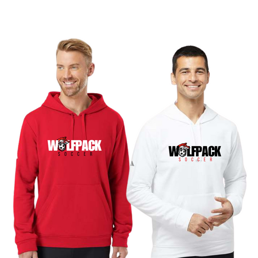 Wolfpack Unisex Adult Adidas Brand Hoodie Attack