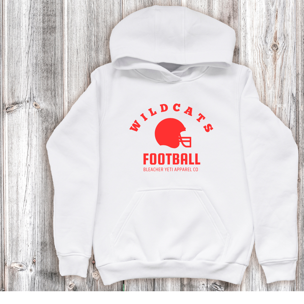 Wildcats Youth Football Hoodie