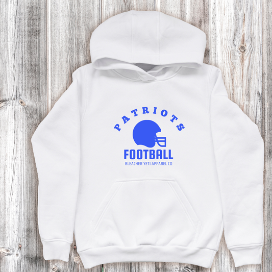 GV Football White Youth Hoodie