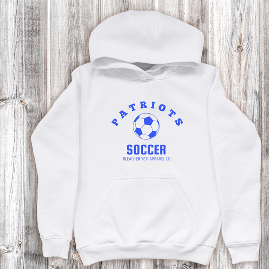 GV Soccer White Youth Hoodie