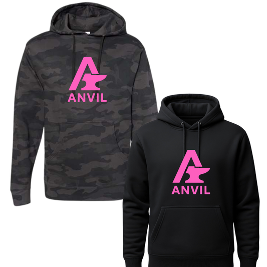 Anvil Official Unisex Hoodie Pink Out