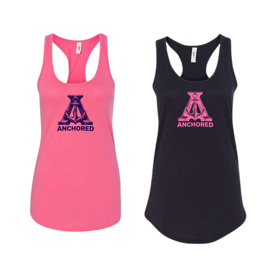 Anchored Womens Racerback Tank Top