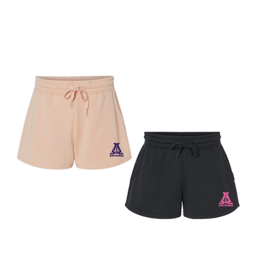 Anchored Womens Lightweight Fleece Shorts