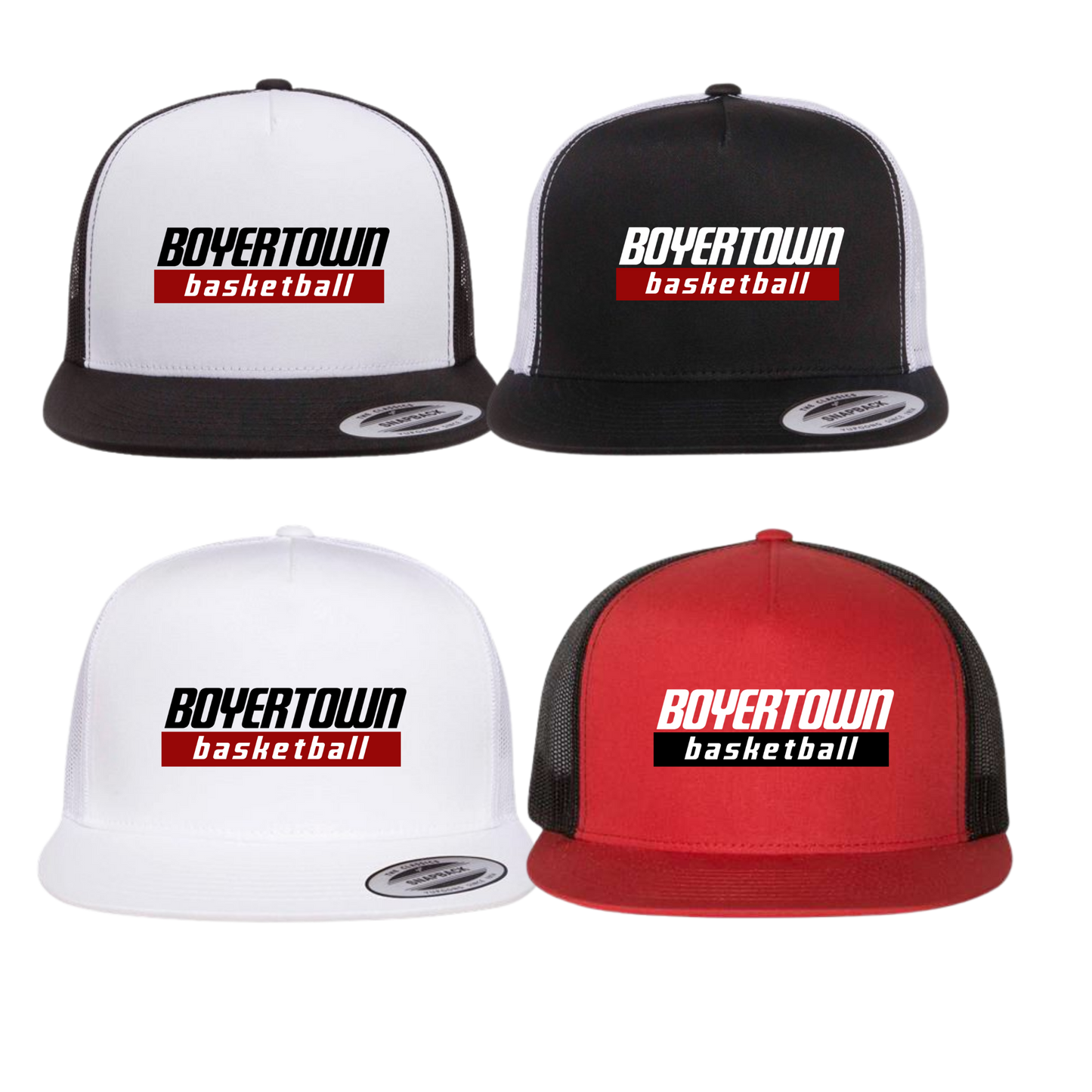 Boyertown Basketball Snapback Hat
