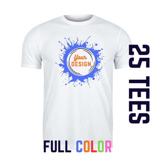 25 Tees Package Full Color
