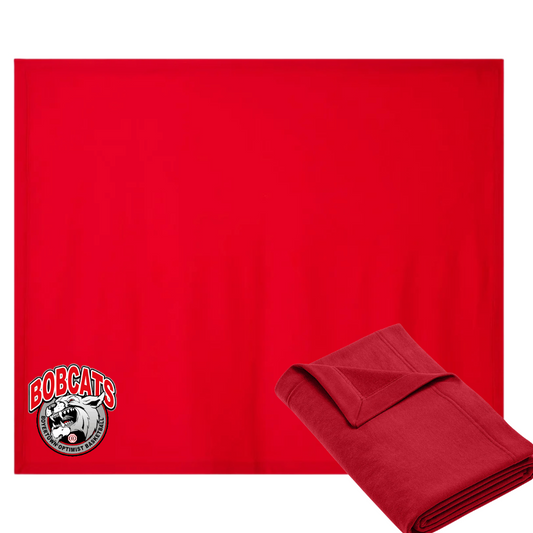 Bobcats Bleacher Blanket Red