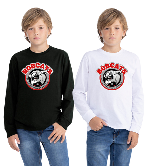 Bobcats OG Logo Youth LS Tee