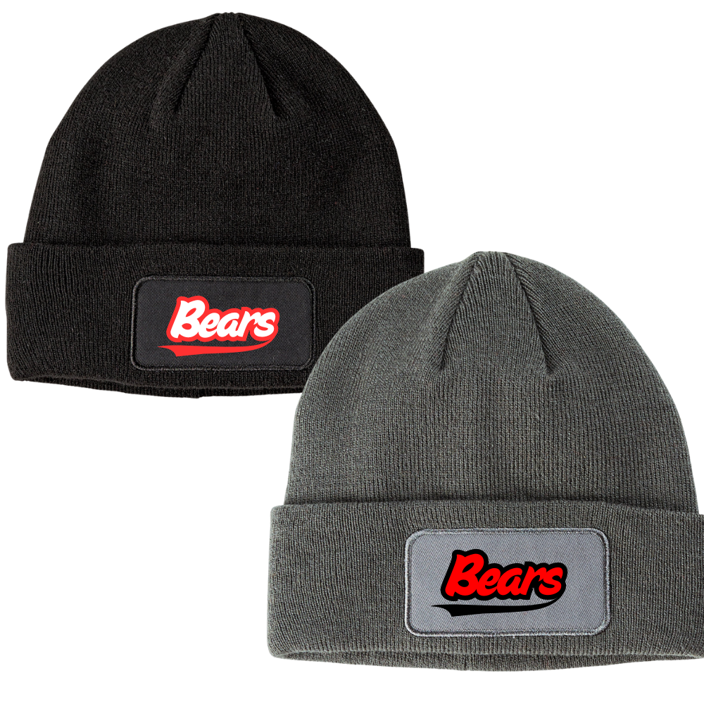 Bear Script Beanie – BleacherYeti.com