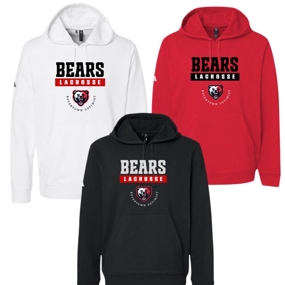 BOLT Adidas Unisex Fleece Hoodie Bears