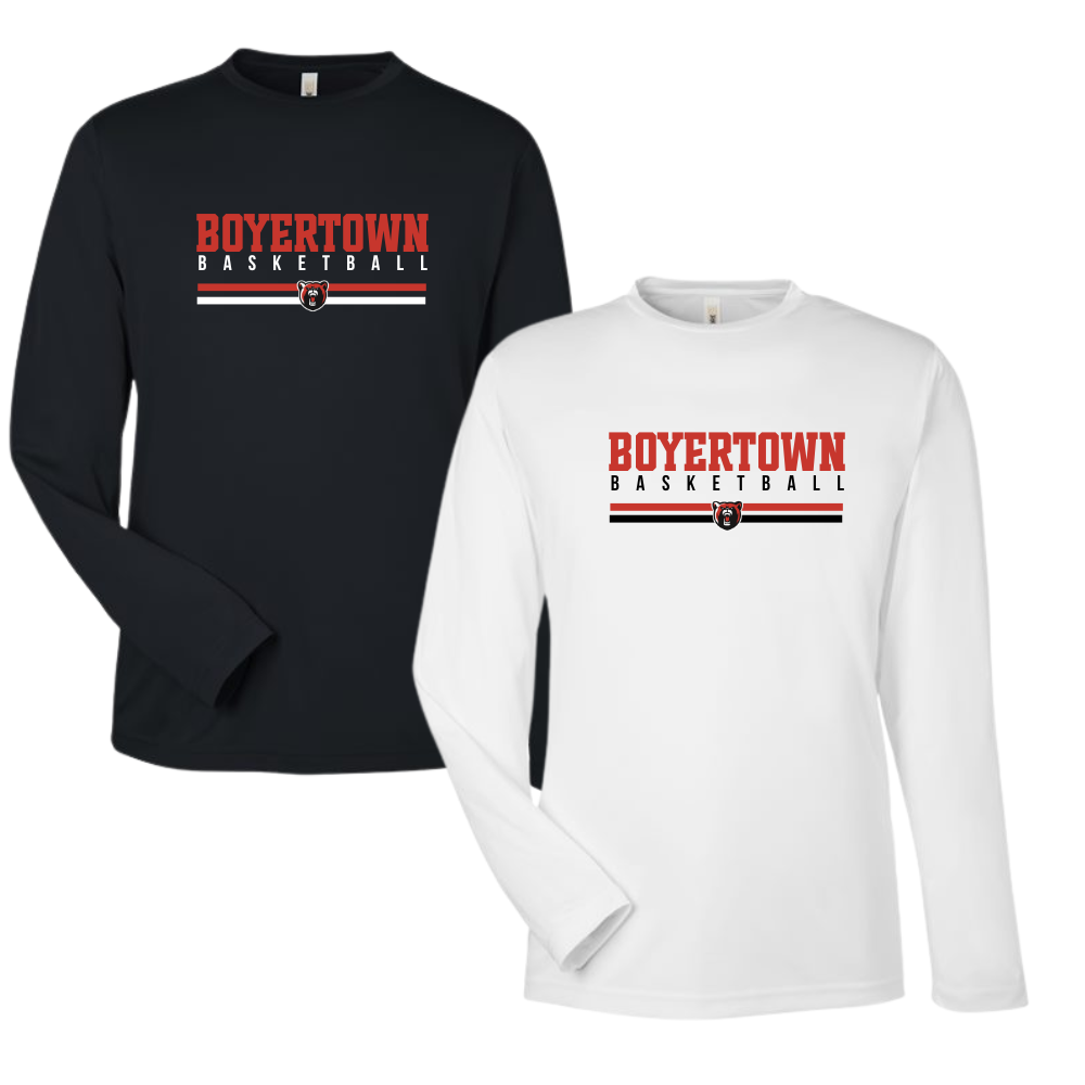 Boyertown MSW Basketball LS Performance Tee