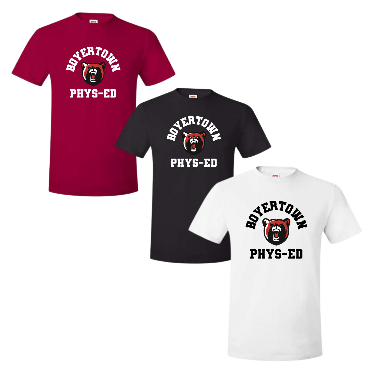 Boyertown PE Short Sleeve Tee Shirt