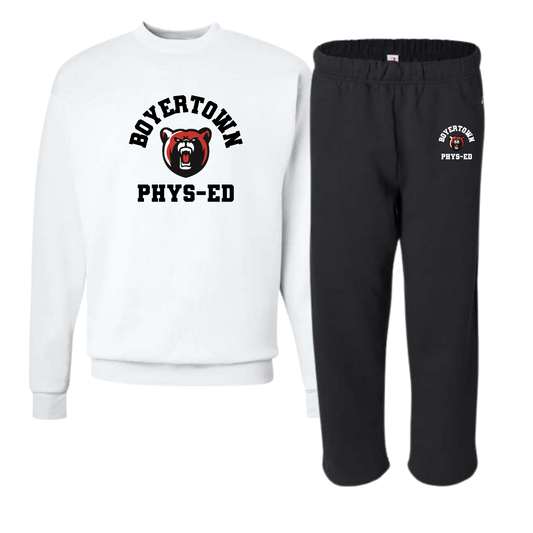 Boyertown PE Package 2( Crewneck & Sweatpants ) Save $5!