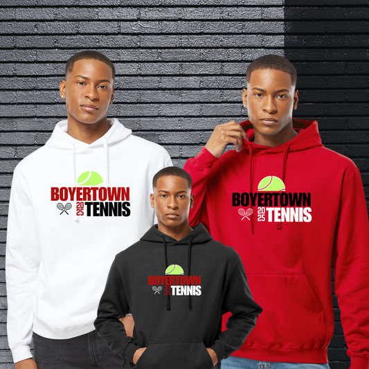 Boyertown Tennis Unisex Hoodie BYABT