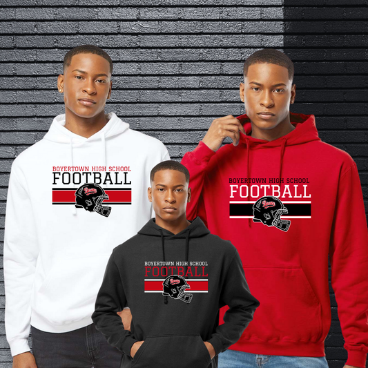 Boyertown Football All Amercian Unisex Hoodie BYABT