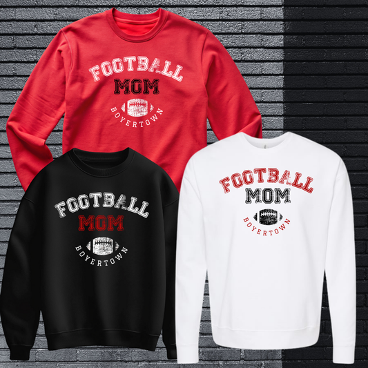 Boyertown Football Mom Crewneck BYABT