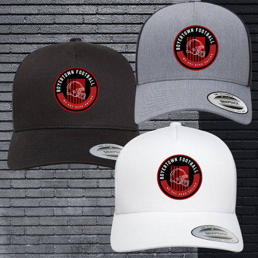 Boyertown Football Trucker Patch Hat BYABT