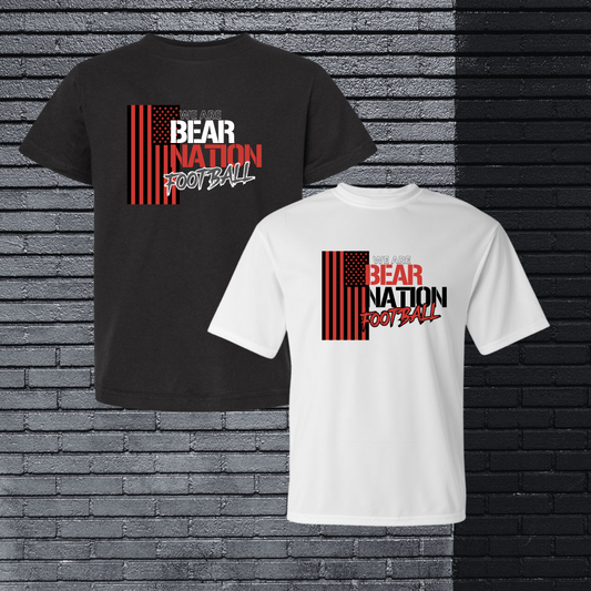 Boyertown Football Bear Pride Blended Tee Unisex BYABT