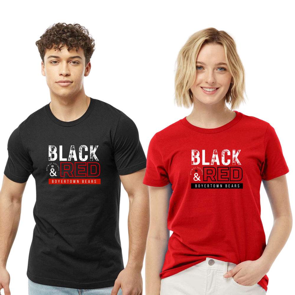 Boyertown Optimist Football Cotton Tee B&R