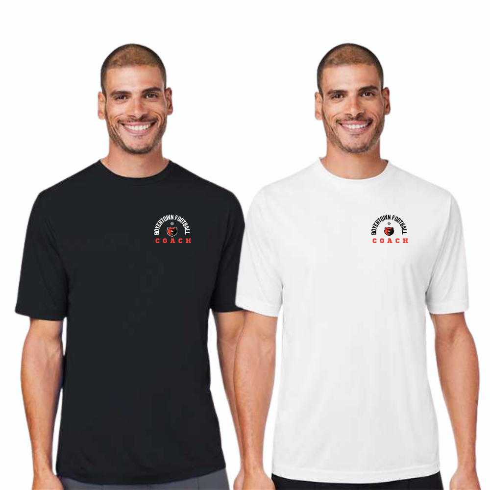 Dri Fit Coach Tee Left Chest Print