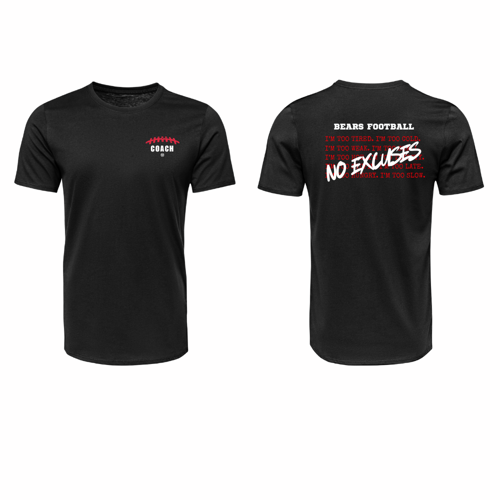 Coach Practice Tee No Excuses