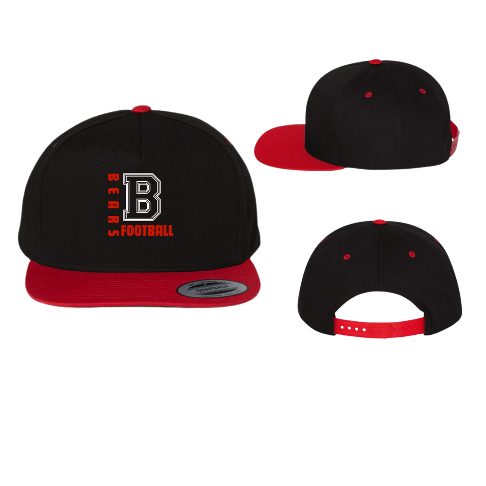 Coaches Twill Snapback Contrast Hat