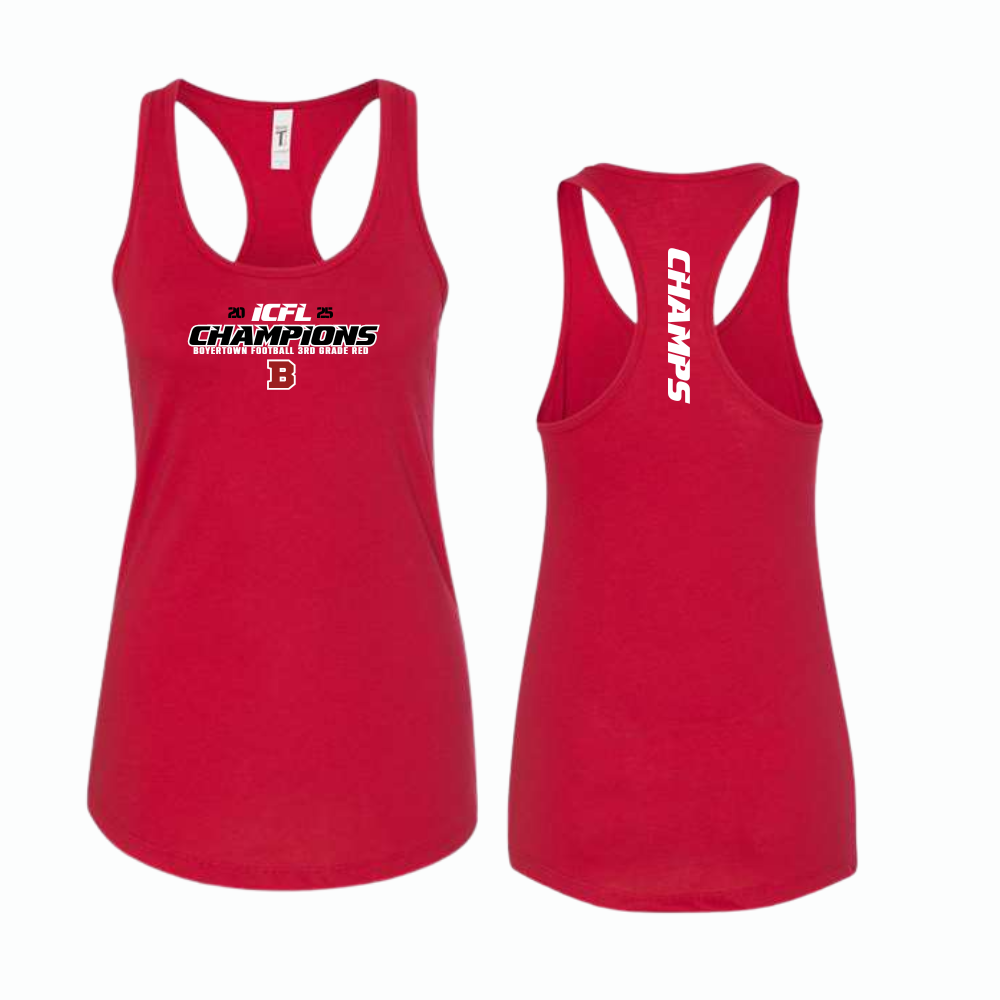 Bears ICFL Champs Racerback Tank Top