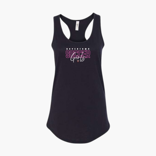 Boyertown SC Ladies Racer Back Tank Pink Out