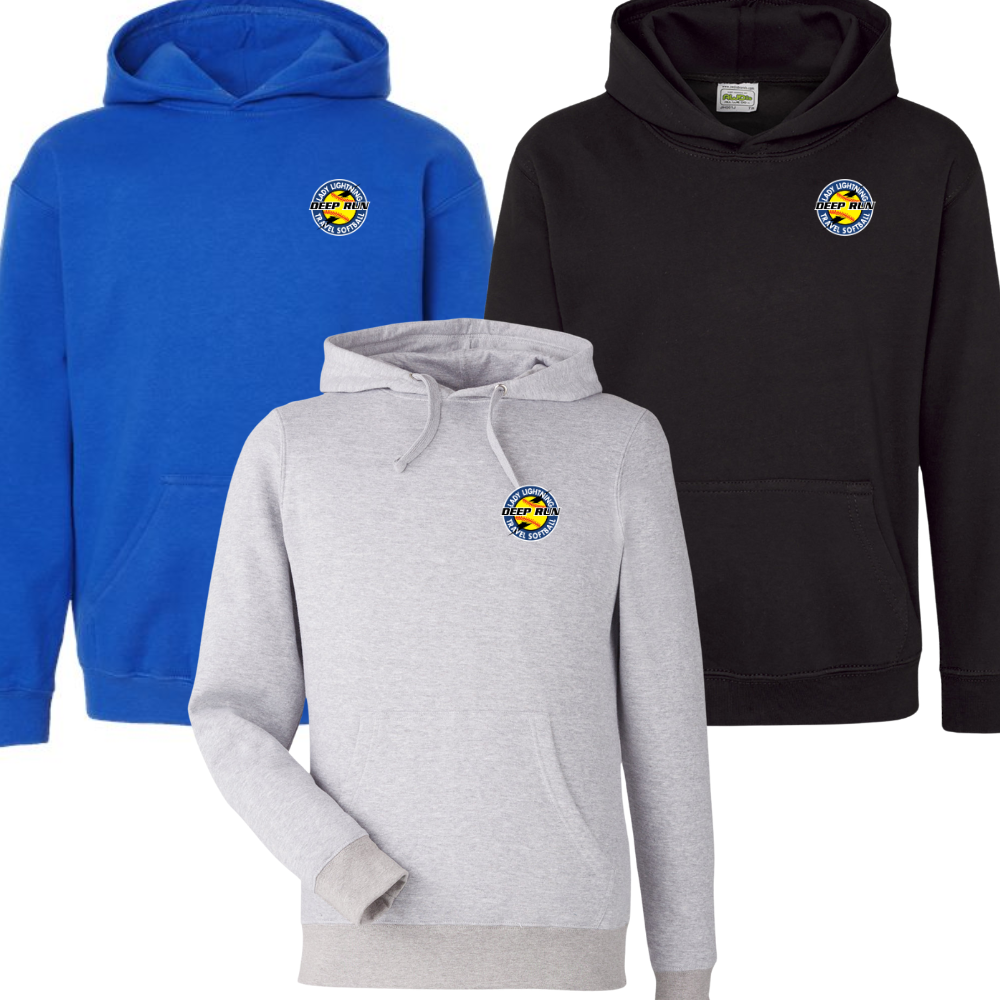 Deep Run Fleece Hoodie OG Design Youth & Adult